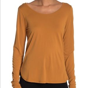 Betsey Johnson Performance Strappy Back Shirt M